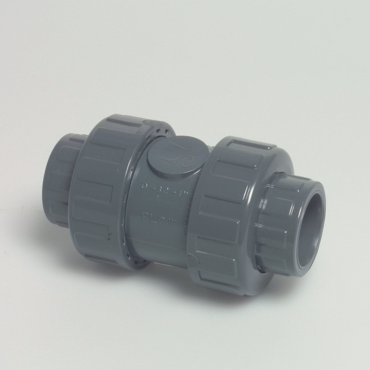 Supapă de sens cu arc din PVC