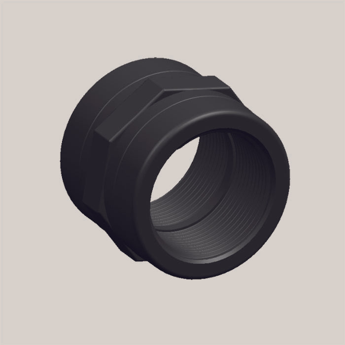 Mufa plastic 1 1/4"