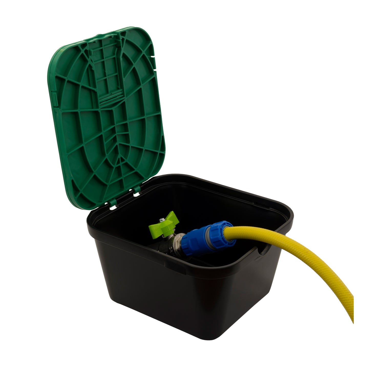 Cămin cu robinet metalic 3/4" Denken 220 W/V