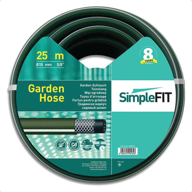 Furtun pentru gradina SimpleFit 15mm (5/8")