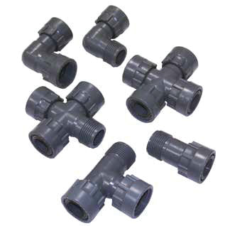 Teu cu olandez pentru electrovalvă 1" x 1" x 1"